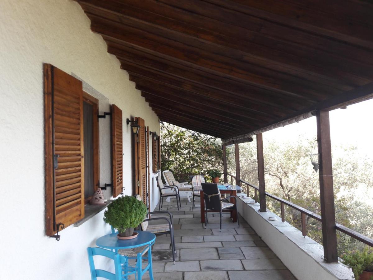 Villa Imelda Áfissos Buitenkant foto
