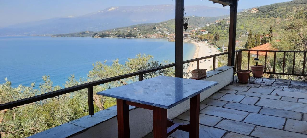 Villa Imelda Áfissos Buitenkant foto